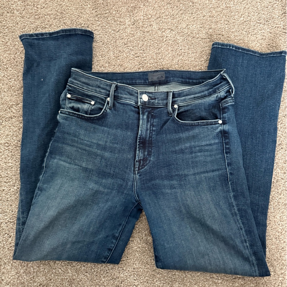 MOTHER insider ankle jeans in manana mi amor